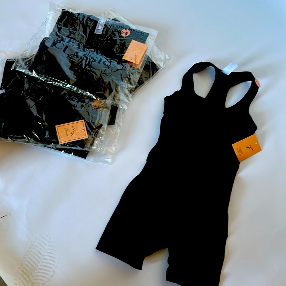 Womens yoga/gym one piece 5 pk